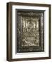 Partly Gilded Silver and Ebony Plaque Depicting Last Supper-null-Framed Giclee Print