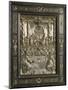 Partly Gilded Silver and Ebony Plaque Depicting Last Supper-null-Mounted Giclee Print