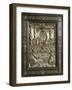 Partly Gilded Silver and Ebony Plaque Depicting Last Supper-null-Framed Giclee Print