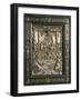 Partly Gilded Silver and Ebony Plaque Depicting Last Supper-null-Framed Giclee Print