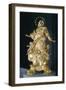 Partly Gilded Silver Statue of the Virgin Mary Cathedral of Santa Maria Assunta, Gerace, Italy-null-Framed Giclee Print