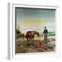 Partners-Charles Marion Russell-Framed Premium Giclee Print