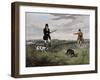 Partridge Hunting, 1835-Henry Alken-Framed Giclee Print