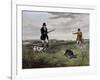 Partridge Hunting, 1835-Henry Alken-Framed Giclee Print