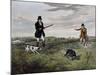 Partridge Hunting, 1835-Henry Alken-Mounted Giclee Print