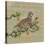 Partridge in a Pear Tree-Leslie Wing-Stretched Canvas