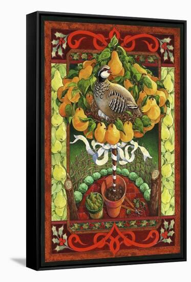 Partridge in a Pear Tree-David Galchutt-Framed Stretched Canvas