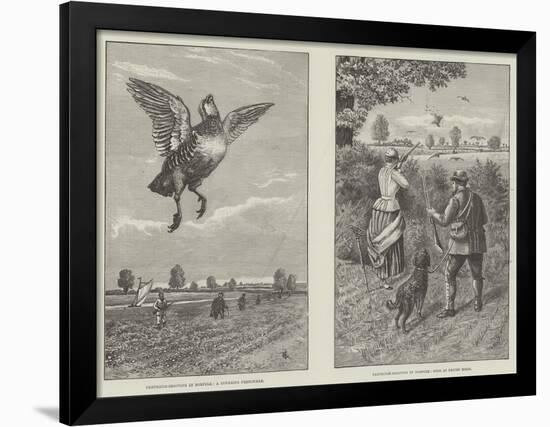 Partridge Shooting in Norfolk-null-Framed Giclee Print