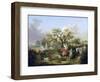 Partridge Shooting-George Morland-Framed Premium Giclee Print