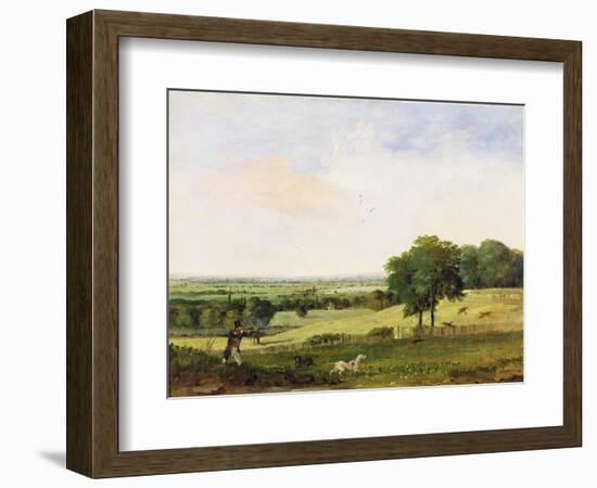 Partridge Shooting-Edward Duncan-Framed Giclee Print