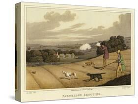 Partridge Shooting-Henry Thomas Alken-Stretched Canvas