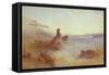 Partridges in Early Morning, 1910-Archibald Thorburn-Framed Stretched Canvas