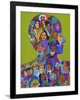 Parts Equal the Whole I-Diana Ong-Framed Giclee Print