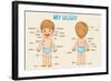 Parts of the Body-interactimages-Framed Art Print