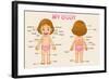 Parts of the Body-interactimages-Framed Art Print