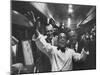 Party Aboard New Haven Train-Peter Stackpole-Mounted Photographic Print