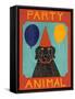 Party Animal-Stephen Huneck-Framed Stretched Canvas