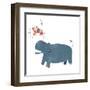 Party Animals II-June Vess-Framed Art Print