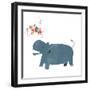Party Animals II-June Vess-Framed Art Print