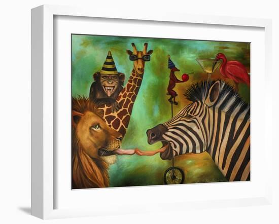 Party Animals-Leah Saulnier-Framed Giclee Print