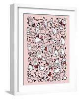 Party Animals-Carla Martell-Framed Giclee Print