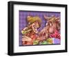 Party Animals-Nate Owens-Framed Giclee Print