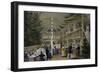 Party at Hotel Europa in Vienna, Print, Austria, 19th Century-null-Framed Giclee Print