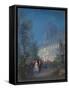 Party at the Tuileries for the International Exposition-Pierre Tetar Van Elven-Framed Stretched Canvas