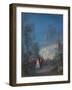 Party at the Tuileries for the International Exposition-Pierre Tetar Van Elven-Framed Giclee Print