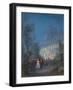 Party at the Tuileries for the International Exposition-Pierre Tetar Van Elven-Framed Giclee Print
