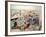 Party at Yoshiwara-Kyosai Kawanabe-Framed Giclee Print