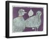 Party Birds, Incognito 11-Maria Pietri Lalor-Framed Giclee Print