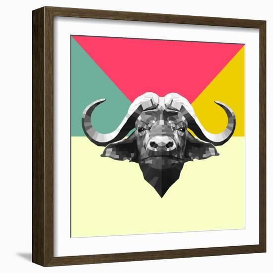 Party Buffalo-Lisa Kroll-Framed Art Print