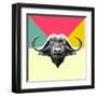 Party Buffalo-Lisa Kroll-Framed Art Print