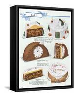 Party Cakes, 1937-null-Framed Stretched Canvas