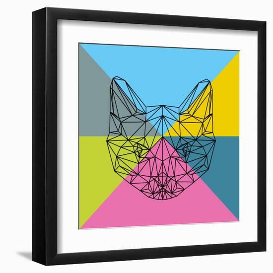 Party Cat 2-Lisa Kroll-Framed Art Print