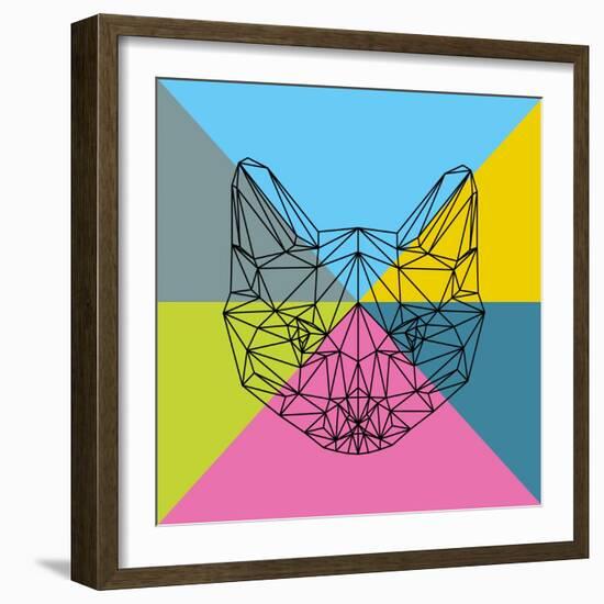 Party Cat 2-Lisa Kroll-Framed Art Print