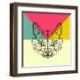 Party Cat-Lisa Kroll-Framed Art Print