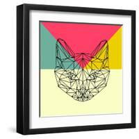 Party Cat-Lisa Kroll-Framed Art Print