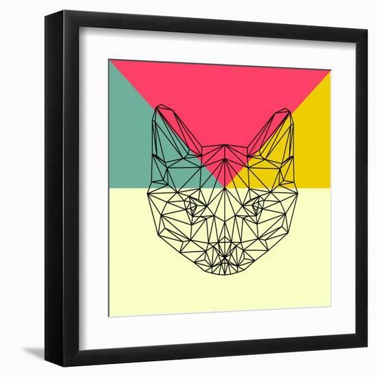 Party Cat-Lisa Kroll-Framed Art Print