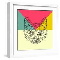 Party Cat-Lisa Kroll-Framed Art Print