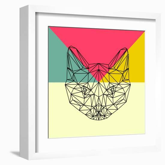 Party Cat-Lisa Kroll-Framed Art Print