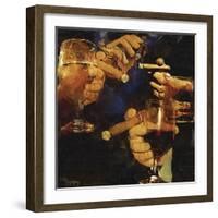 Party Cigar-Murray Murray Henderson Fine Art-Framed Giclee Print