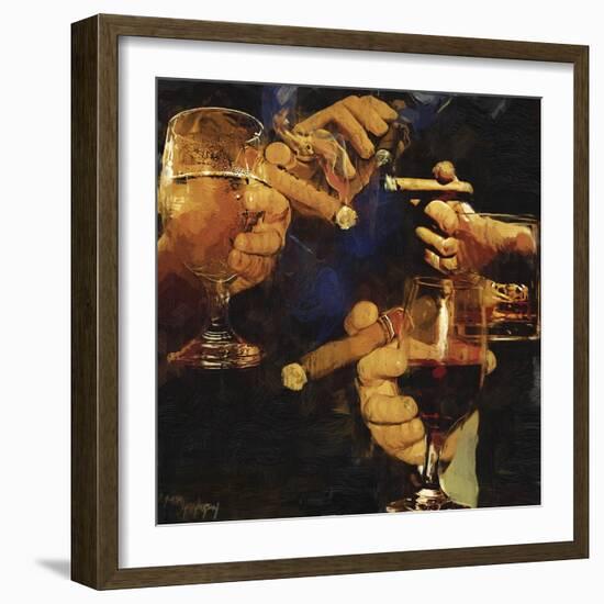 Party Cigar-Murray Murray Henderson Fine Art-Framed Giclee Print