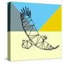 Party Eagle Polygon-Lisa Kroll-Stretched Canvas