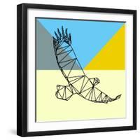 Party Eagle Polygon-Lisa Kroll-Framed Art Print