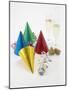 Party Hats, Streamers and Champagne-null-Mounted Photographic Print