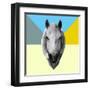 Party Horse-Lisa Kroll-Framed Art Print