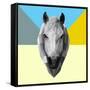 Party Horse-Lisa Kroll-Framed Stretched Canvas