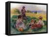 Party in the Country at Berneval, 1898-Pierre-Auguste Renoir-Framed Stretched Canvas